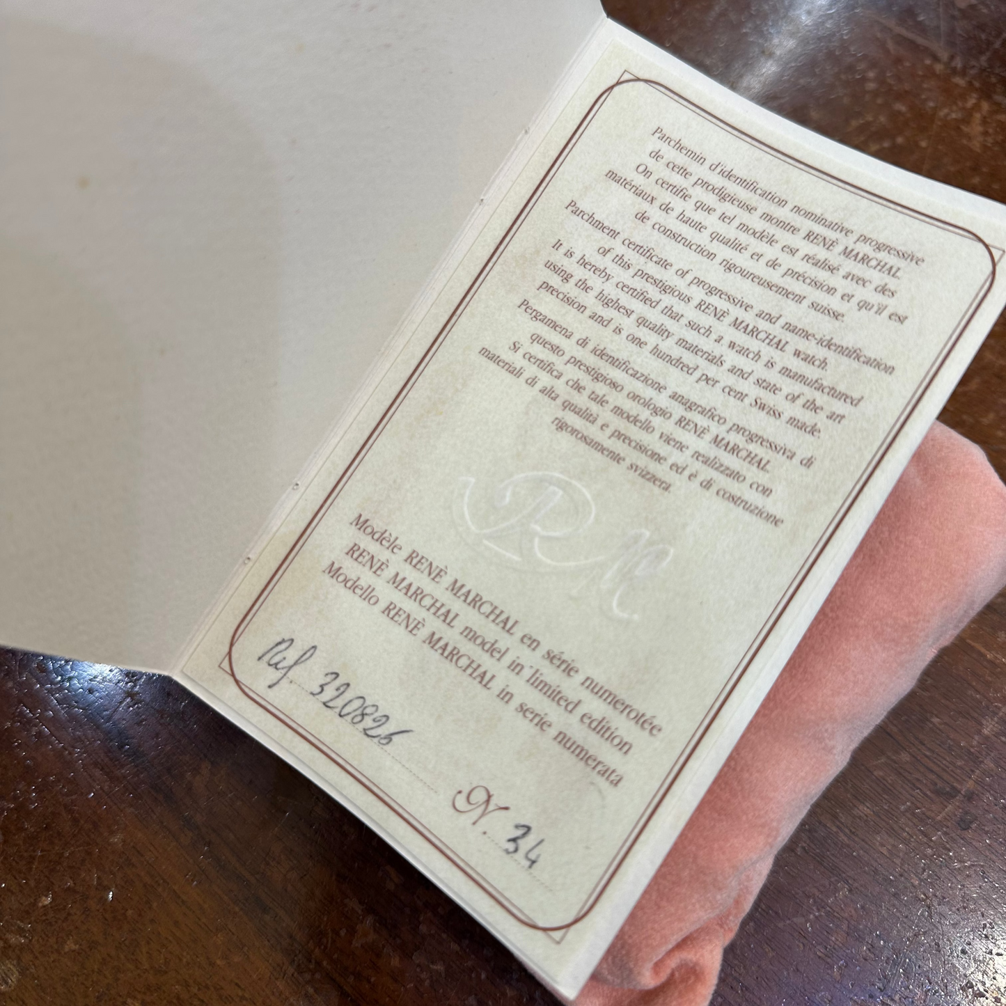 Orologio Renè Marchal